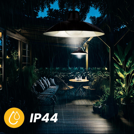 2x HELIA Solární LED lustr Zahradní přívěsek Stropní senzor Pilotní panel LUMILED