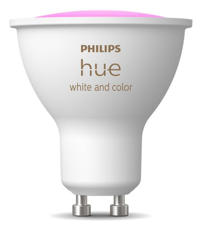 LED žárovka GU10 s reflektorem 4,2 W = 50 W 400 lm 2000-6500 K CCT + RGB SMART Smart Bluetooth ZigBee Bílá a barevná atmosféra Philips HUE