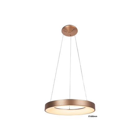 Stropní závěsné svítidlo LED 50W 3350lm 4000K zlaté Moderní Carmella Rabalux