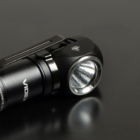 LED dobíjecí vodotěsná čelová svítilna 10W 600lm 5700K A055H VIDEX