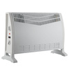 Konvektorový ohřívač 2000W Turbo s nastavitelným termostatem bílý Sanico Goldlux