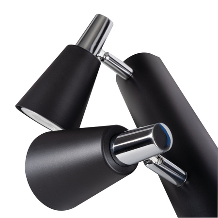 Stropní svítidlo LED GU10 s nastavitelným reflektorem Sempra Kanlux Black