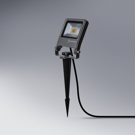 LED reflektor 10W 800lm 3000K teplý IP65 šedý LEDVANCE GARDEN Flood Endura Drivable