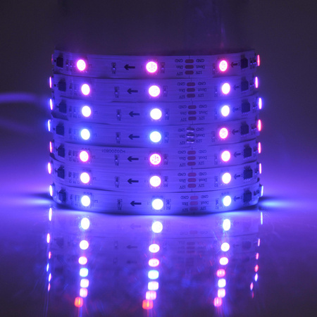 LED pásek RGB 24W 400lm 120° bílý stmívatelný Sanico Goldlux