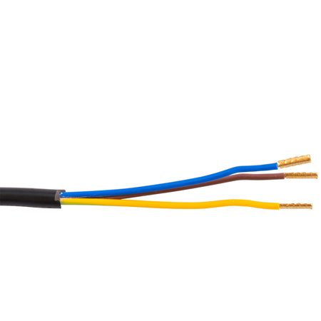 Připojovací kabel 1.5m, OMY 3x1.0mm s konektorem TYP E LUMILED