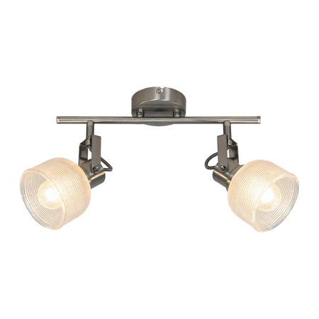Bodové stropní svítidlo 2x E14 Chrome Classic Francis 5438 Rabalux