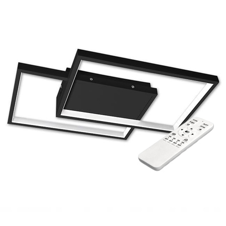 Stropní svítidlo LED 45W CCT GALAXIS POLARIS Black + dálkové ovládání Controller