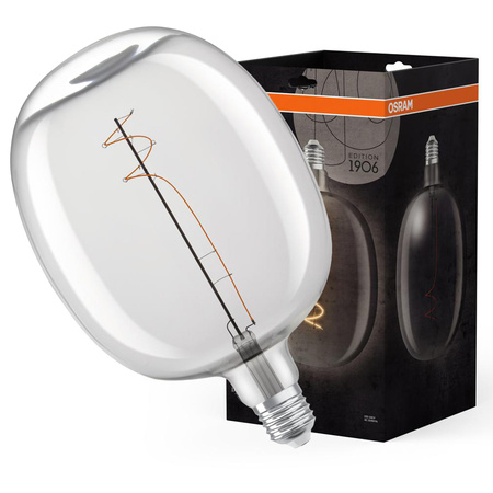 E27 BALLON LED dekorativní žárovka 4.8W = 30W 400lm 2700K Teplá bílá 320° vlákno stmívatelné OSRAM Vintage 1906