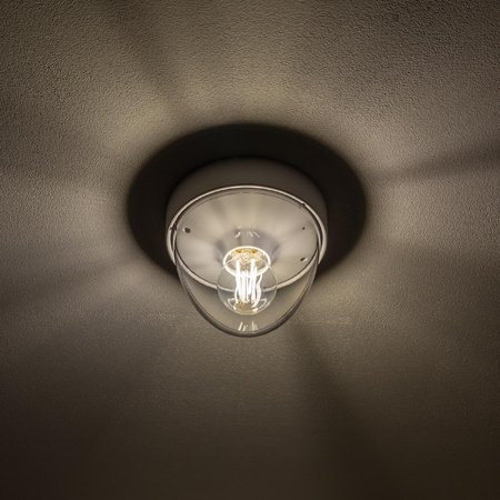 Venkovní stropní zahradní lampa NOOK 7972 E27 IP44 Spot White Nowodvorski