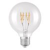 Dekorativní LED žárovka G80 Sphere E27 4,8W = 40W 470lm 2700K teplá bílá 320° Filament Dimmable Vintage 1906 Osram