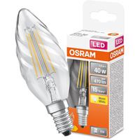 LED žárovka E14 BW35 4W = 40W 470lm 2700K Teplá bílá 300° vlákno OSRAM STAR