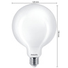 Globe E27 G120 LED žárovka 8.5W = 75W 1055lm 2700K Teplá bílá Filament Milky PHILIPS