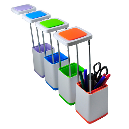 LED stolní lampa HELSINKI 4.2W 190lm 3000K zelená GOLDLUX (Polux)