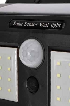 Solární LED reflektor 5W 5500-6000K Cold IP65 Black Masterled Motion Sensor