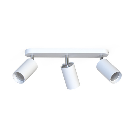 EYE Spot 6016 Nowodvorski nástěnná lampa bílá 3xGU10 nástěnná lampa pohyblivá ocel + sklo Minimalist