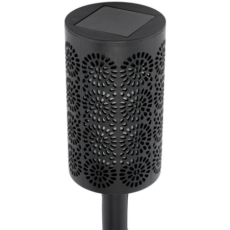 Solární zahradní lampa LED Driving Torch 39cm IP44 Dusk Sensor