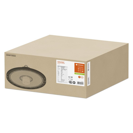 LED průmyslové svítidlo 147W 22000lm 4000K neutrální se soumrakovým senzorem pohybu černé IP65 IK08 High Bay Gen 4 Ledvance