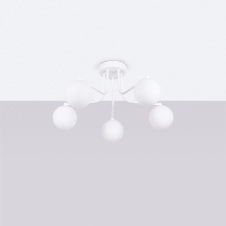 Lustr Stropní závěsné svítidlo 5x G9 White Astral French Sky SL.1660 Sollux