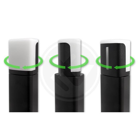 LED zahradní lampa stojací POST 60cm zemní svítidlo 7.5W Veroni