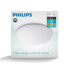 Plafond LED lampa pro povrchovou montáž WAWEL 17W CCT stmívatelná 35cm bílá kulatá PHILIPS