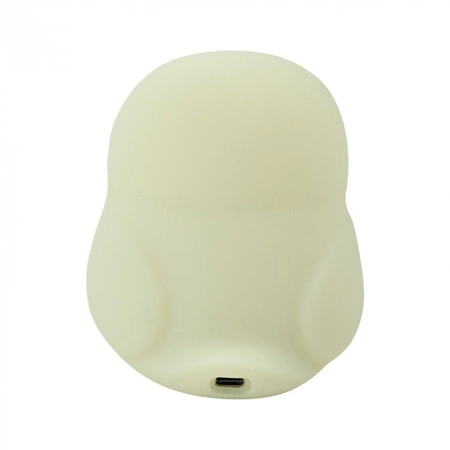 Dětské noční světlo LED 2,6W 3000K teplá bílá + RGB USB dobíjecí 1200mAh MARY'S SOWA White