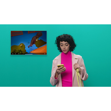 Venkovní nástěnná LED lampa s kamerou 37,5 cm RGB SMART WiFi WiZ