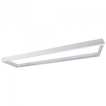 Rámeček pro povrchovou montáž pro LED panely 120x30 Hliník 58 mm Bílý Ecolight