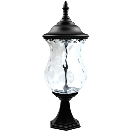 LED zahradní lampa MARSYLIA 9W 3000K černá 54cm - GOLDLUX (Polux)