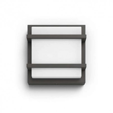 Zahradní nástěnná LED lampa PETRONIA 12W 4000K antracit PHILIPS