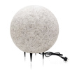 Venkovní lampa Sphere E27 Grey IP65 Zahradní koule Kobi