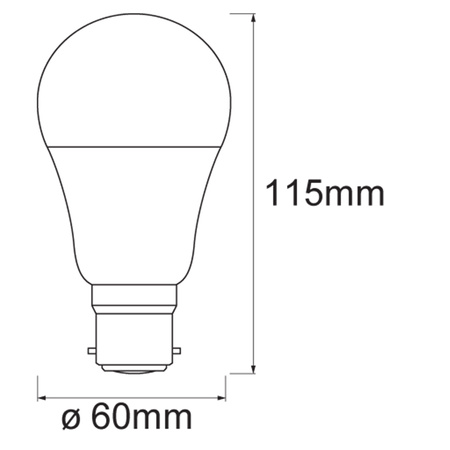 LED žárovka B22d A60 9W 806lm SMART+ WiFi CCT Stmívatelné Classic LEDVANCE