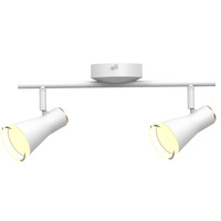 Nastavitelné stropní/nástěnné svítidlo 8.4W LED BERG 2 bílé 3000K GOLDLUX (Polux)