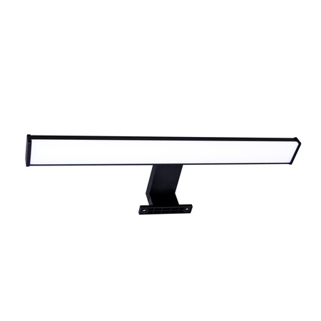 LED nástěnné svítidlo do koupelny 8W 900lm 4000K neutrální 120° černé IP44 ELBA Sanico Goldlux