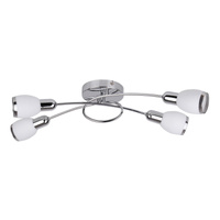 Stropní svítidlo 4x E14 Chrome Modern Elite Rabalux