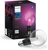 LED žárovka E27 Sphere G95 6,8W = 60W 500lm 2000-6500K CCT + RGB FILAMENT SMART Smart Bluetooth ZigBee White and Color Ambiance Philips HUE