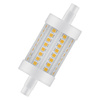 LED žárovka R7s 78mm 6.5W = 60W 806lm 2700K Teplá bílá 330° OSRAM STAR