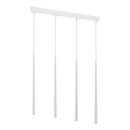 PIANO WHITE Icicle Pendant Ceiling Lamp White Modern 4xG9 6426 TK Lighting