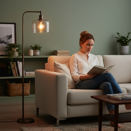 3x LED žárovka E27 Sphere G125 7W = 60W 806lm 3000K Warm 360° FILAMENT LUMILED