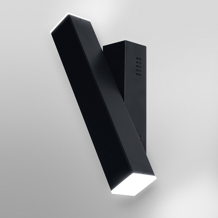 Chytré nástěnné svítidlo SMART + WIFI 12W ORBIS WALL CROSS BLACK LEDVANCE