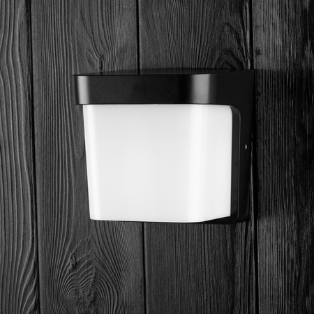 Zahradní nástěnné svítidlo E27 Elevation BLACK Square CORGI