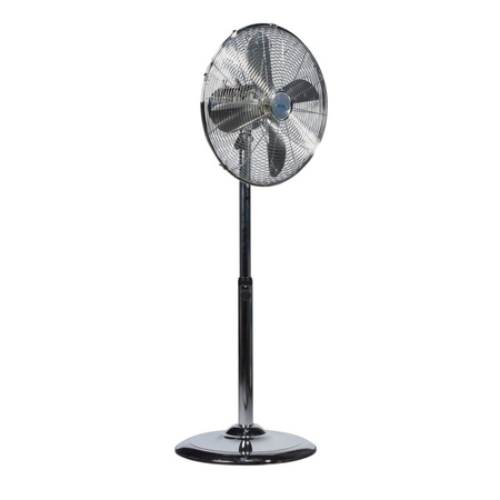 Podlahový ventilátor Stojací ventilátor Cirkulátor vzduchu 50W Chrome