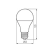 LED žárovka RAPID MAXX E27 9,5W 1050lm 4000K Neutral KANLUX