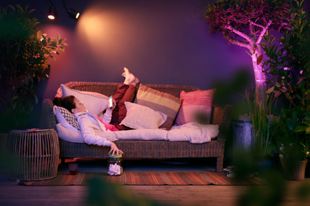 Zahradní reflektor Philips HUE LILY 3x 8W sada 17414/30/P7 8718696167960