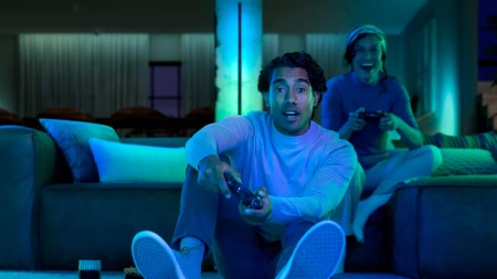 Inteligentní 20W CCT RGB 3m 75" Philips Hue Play Gradient LED Lightstrip Bluetooth Zigbee