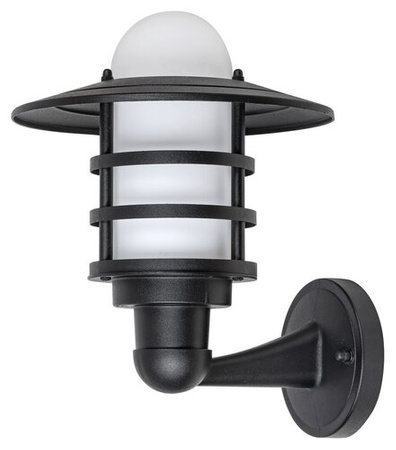 Zahradní lampa LED nástěnná lampa DARRINGTON E27 IP44 pro Top Black RABALUX