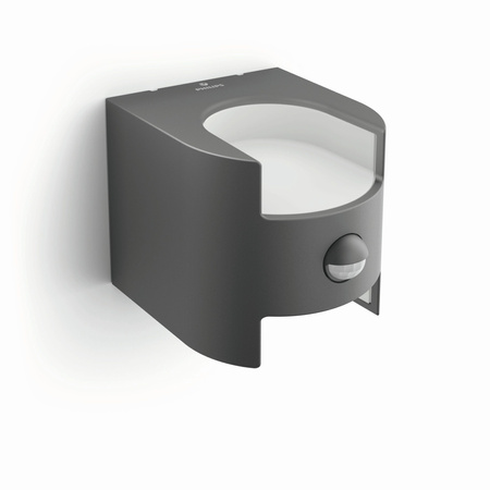 LED zahradní lampa GRASS IR myGarden elevační nástěnná lampa 4.5W 2700K IP44 nahoru-dolů se senzorem pohybu antracit PHILIPS