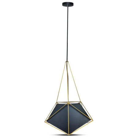 Závěsné svítidlo E27 Geometric Gold PRISM 40x54cm VT-7401 V-TAC