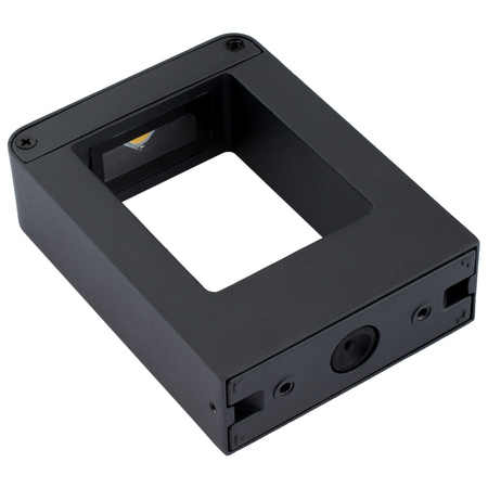 Svítidlo zahradní lampa FASÁDNÍ STĚNOVÁ LED lampa 6W Malta černá