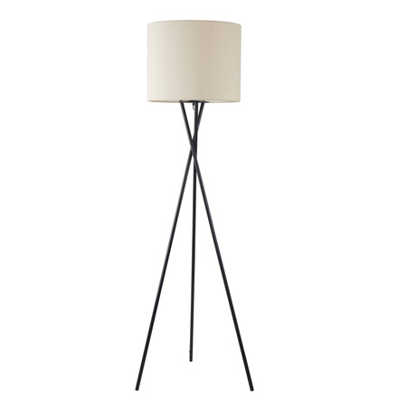 Dekorativní stojací lampa E27 béžová Tekla Sanico Goldlux