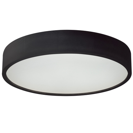 Dekorativní stropní svítidlo Plafond LED pro povrchovou montáž E27 Round Black Jasmin Kanlux